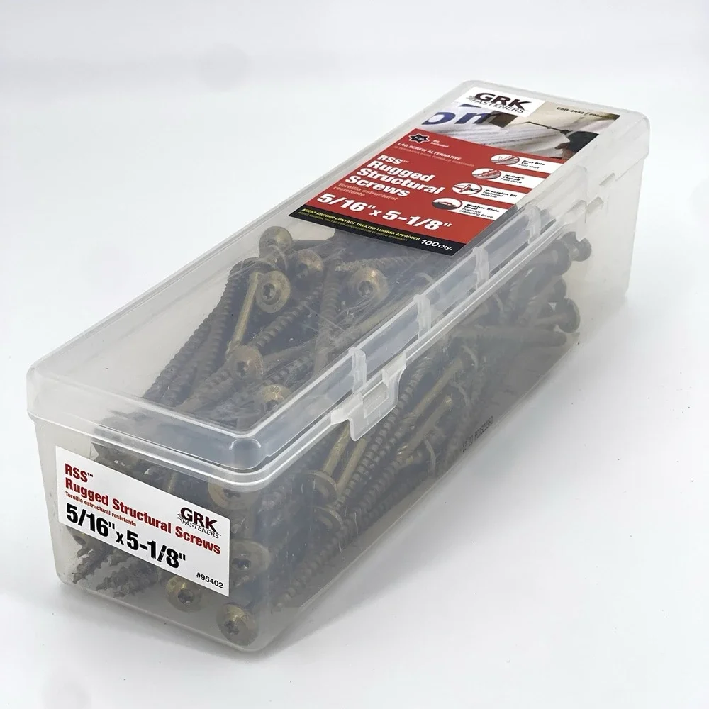 GRK RSS 5/16 in. x 5-1/8 in. Star Drive Low Profile Washer Head Structural